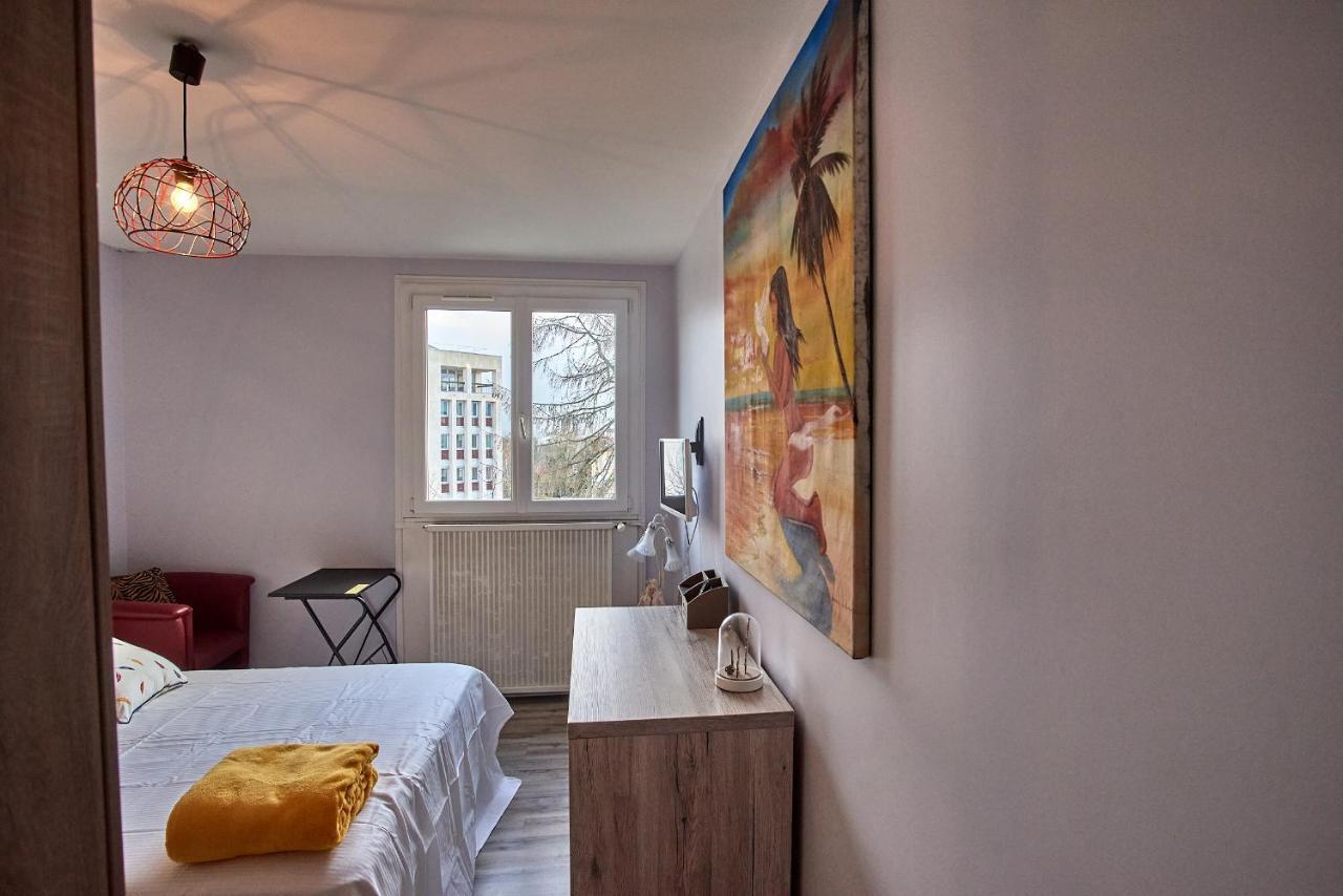 Chambres A Louer Dans Appartement Balcon - Wifi - Parking Gratuit Nevers Buitenkant foto